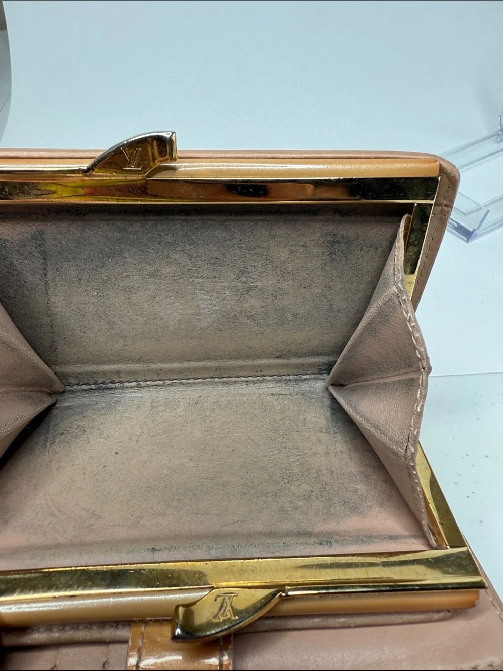 Louis Vuitton Yellow Vernis Leather French Purse Wallet | Women’s | Used |